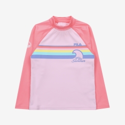 Fila Rainbow Lash Guard Lány Fürdőruha Világos Rózsaszín | HU-92941